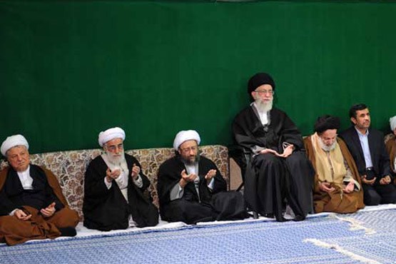 برگزاری مراسم ترحیم آیت الله خوشوقت با حضور رهبرانقلاب