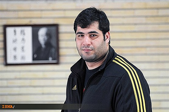 شوخی با سایز بزرگ جودوکار المپیکی ایران! (عکس)
