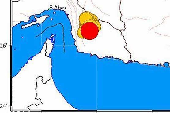 زلزله 5.7 ریشتری گوهران در هرمزگان را لرزاند