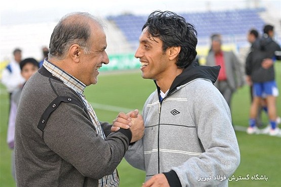 ژست "بیلسایی" رسول خطیبی!+عکس