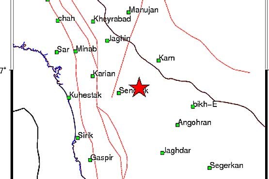 زلزله ، گوهران در استان هرمزگان را لرزاند