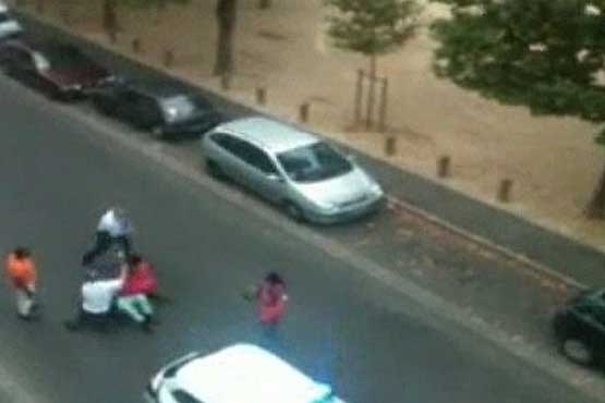 شرم بر پلیس فرانسه