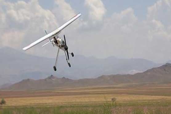 هواپیمایی که با باد پرواز می‌کند