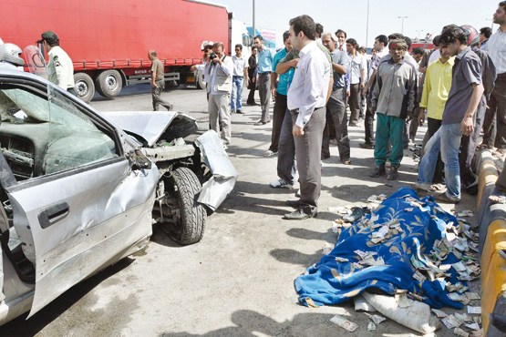 حوادث رانندگی جان 14 هزار نفر را گرفت