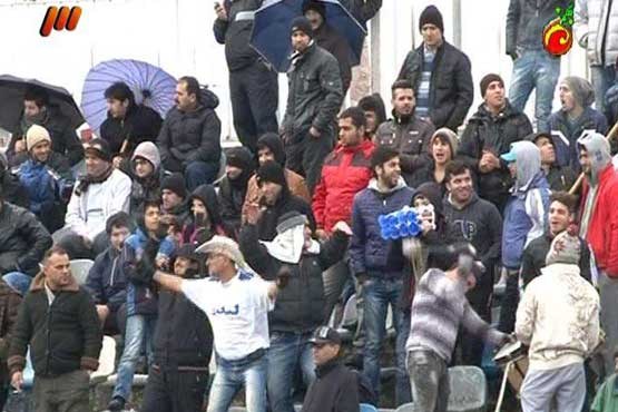 بارش شدید باران در انزلی و استقبال اندک تماشاگران