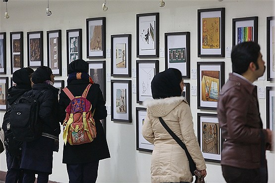 نمایشگاه ششمین جشنواره هنرهای تجسمی فجر