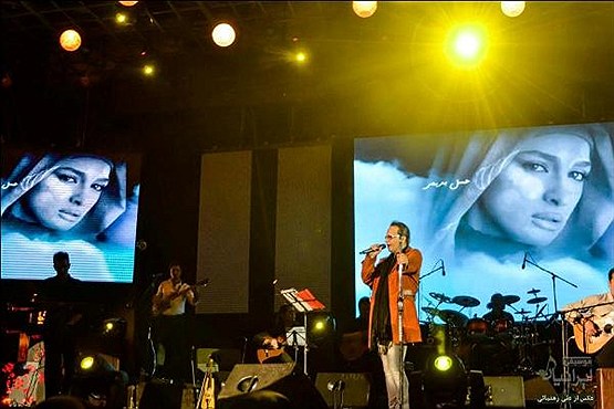 عسل بدیعی در کنسرت شهرام شکوهی+ عکس