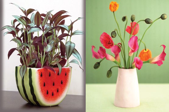 گلدان‌های قدیمی را زیباتر​ کنید