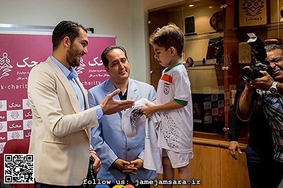 کودکان محک به «علیرضا حقیقی» گل زدند |مجموعه عکس| کودکان محک به «علیرضا حقیقی» گل زدند |مجموعه عکس|