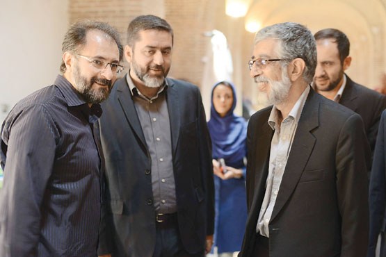 حدادعادل به دیدار «پرده‌نشین» رفت
