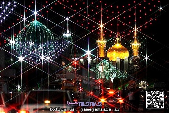 یک بغل پرواز بر فراز گلدسته‌های نور |مجموعه‌عکس|