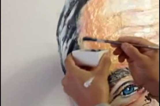 لذت نقاشی با خمیر دندان