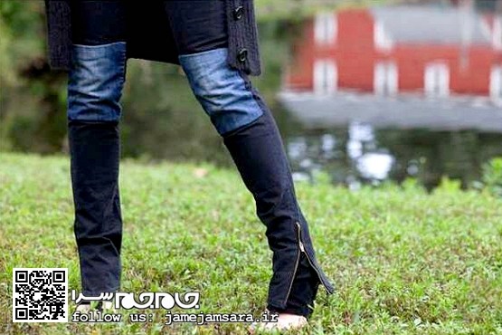 برای دختران نوجوان: تغییر طرح شلوار جین [مجموعه‌عکس]
