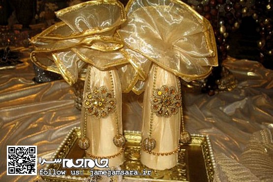 نمونه تزئین سفره عقد [مجموعه‌عکس]