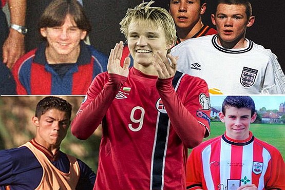 وقتی سوپراستارهای دنیای فوتبال نوجوان بودند+[مجموعه عکس]
