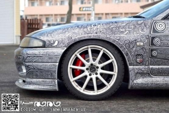 هنرنمایی خانم خانه‌دار با خودروی همسرش [عکس]