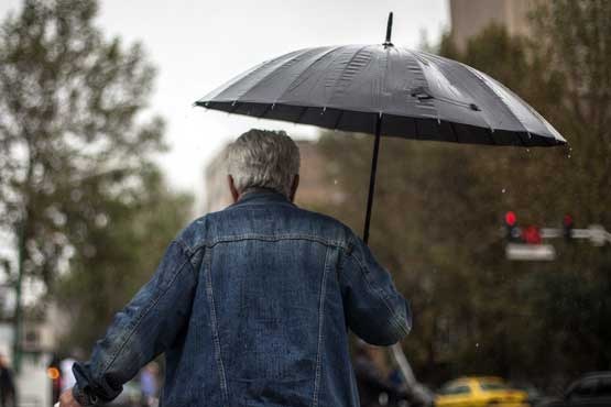 بارش باران در مرکز و شرق کشور