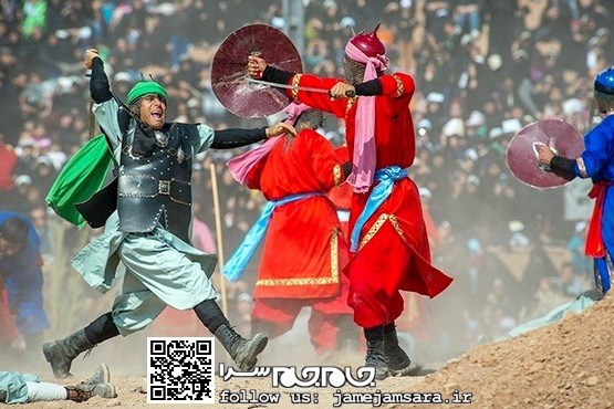 عزاداری به سبک ایرانی: تعزیه در صحرارود [مجموعه‌عکس]