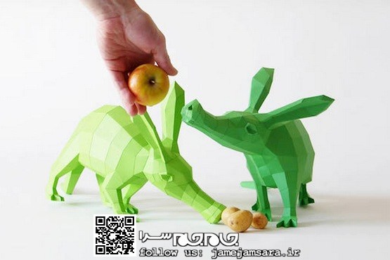 خلق آثار هنری تماشایی با کاغذ [مجموعه‌عکس]