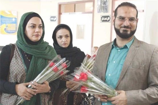 بازید عوامل «شیار ۱۴۳» از آسایشگاه جانبازان/ تصاویر