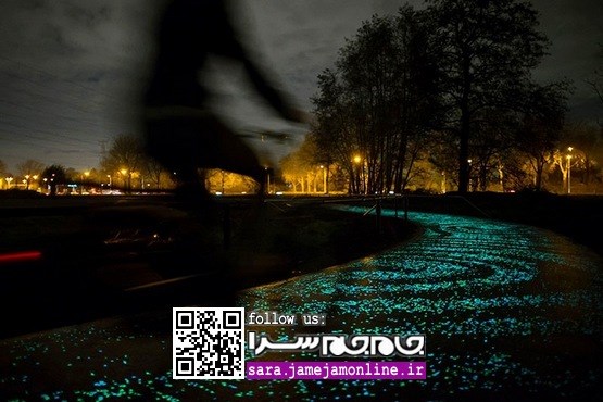 دوچرخه‌سواری در مسیر ون‌گوگ! [مجموعه عکس]