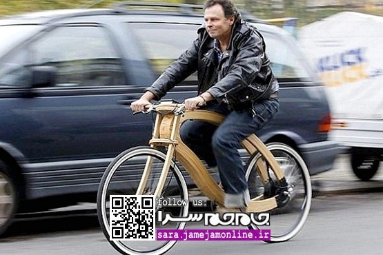 خلاقیت جالب طراح آلمانی: دوچرخۀ چوبی برقی [+عکس]