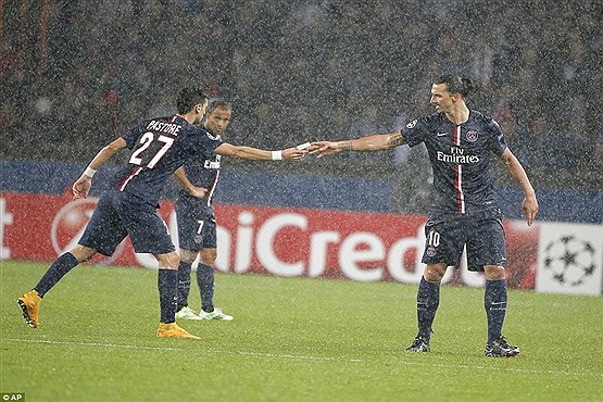 پیروزی پولدارهای پاریسی با گلزنی فوق ستاره ها+[مجموعه عکس]