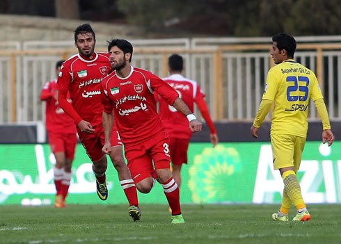 عباس زاده از تعویض تا به ثمر رساندن گل+[مجموعه عکس]