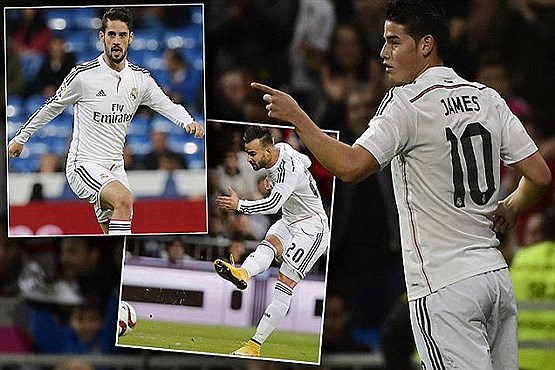 "5 تایی" کردن، تخصص رئال مادرید+[مجموعه عکس]