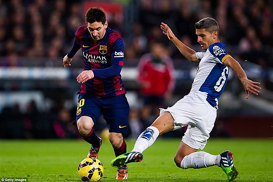 تقلید مسی از روی دست رونالدو+[مجموعه عکس]