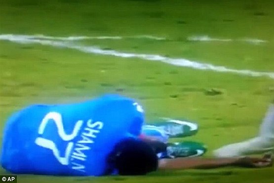 خطرناک ترین برخورد فوتبالی+[مجموعه عکس]