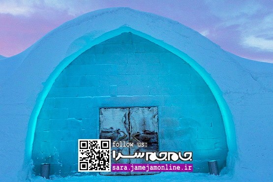 هتل یخی در سوئد [مجموعه عکس]