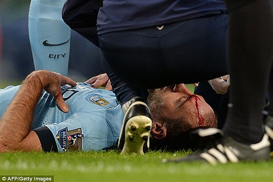 مصدومیت دردناک زابالتا +[مجموعه عکس]