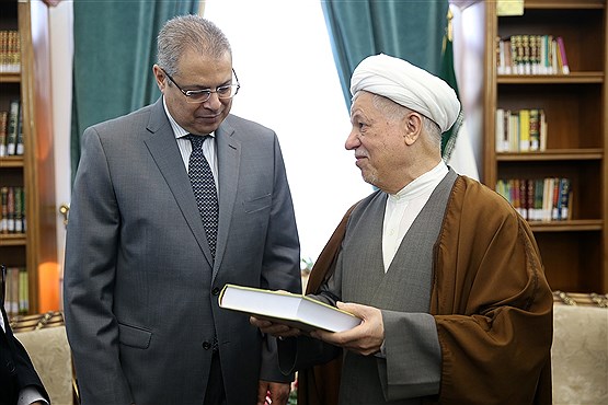 دیدار سفیر الجزایر با هاشمی رفسنجانی