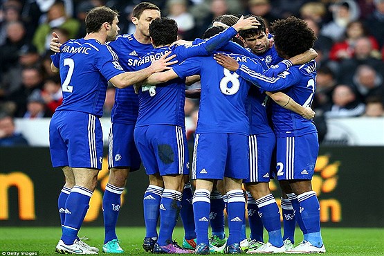 چلسی حریف را پنج تایی کرد +[مجموعه عکس]