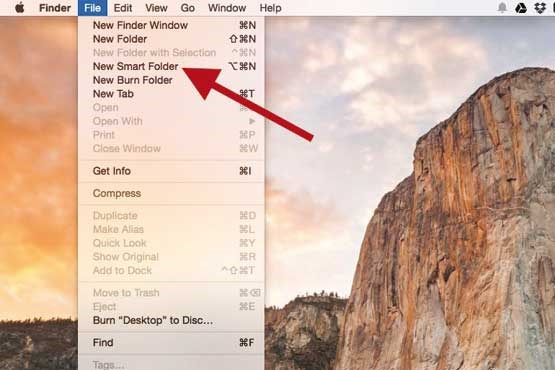 پوشه‌های هوشمند در مک