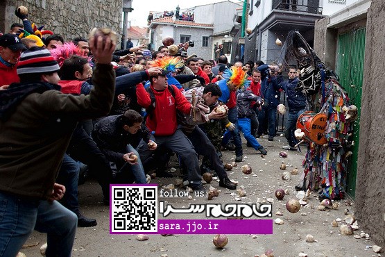 پرتاب شلغم در جشنواره «جارامپلاس» اسپانیا [مجموعه عکس]