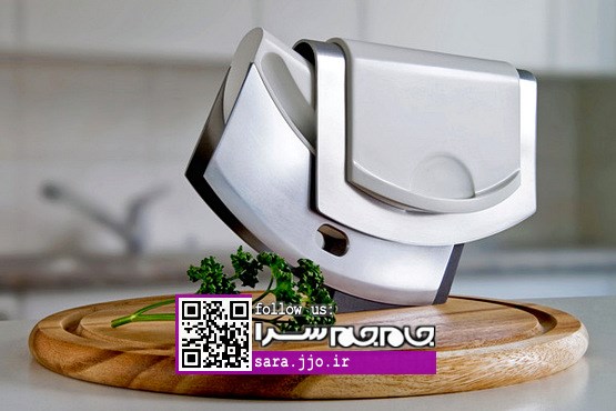 وسیله‌ای خلاقانه برای آشپزخانه: سبزی خردکن آونگی [+عکس]