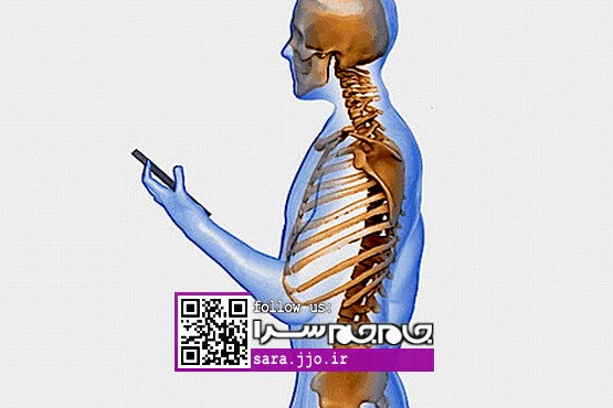 آسیب به کمر در استفاده از تلفن همراه