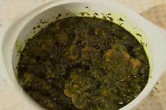 آموزش آشپزی / خورش آلو اسفناج