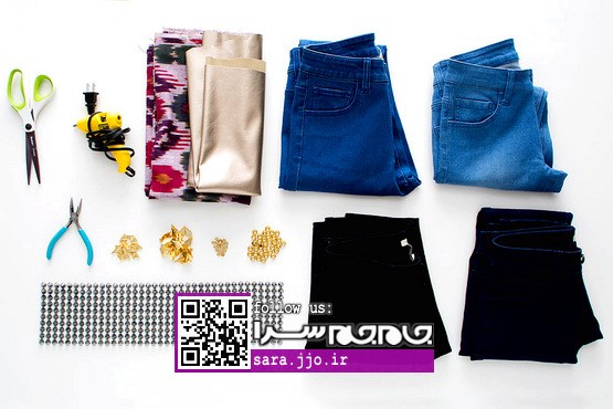 ارزان و ساده:‌ ۴ راه برای تزئین شلوار جین [+عکس]