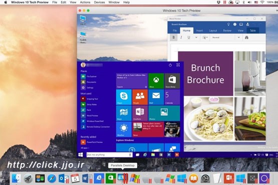 نصب نسخه پیش‌نمایش ویندوز 10 روی مک