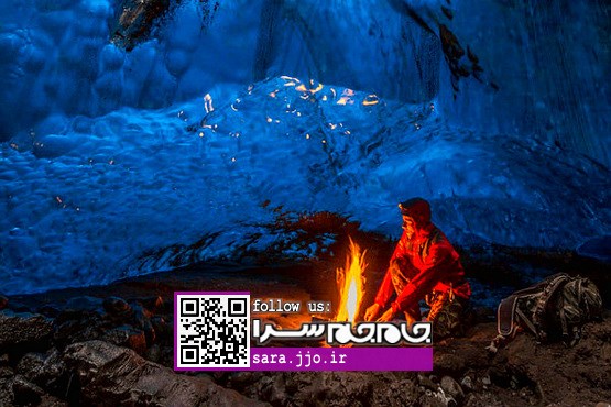 دنیای اسرارآمیز یخ در شبکه غارهای ایسلند [مجموعه عکس]