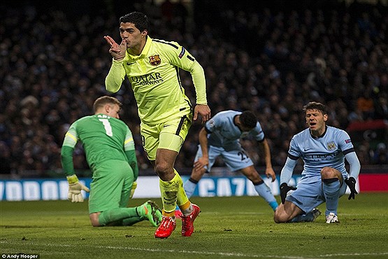 منچسترسیتی مقابل سوارز از نفس افتاد +[مجموعه عکس]