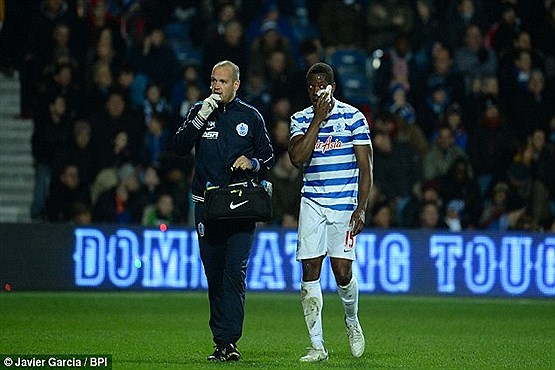 مصدومیت شدید بازیکن کوئینزپارک رنجرز+ [مجموعه عکس]