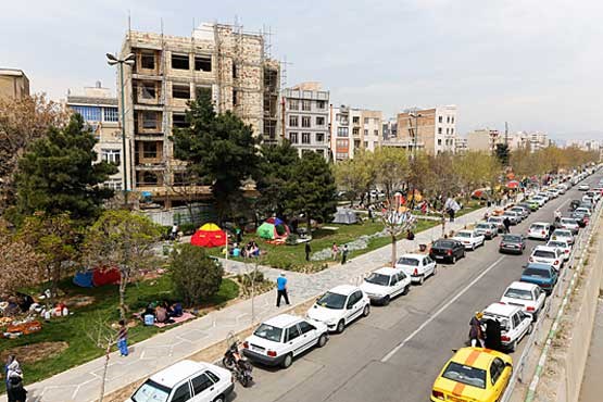 حضور مامورن پلیس راهور در تفرجگاه ها و بوستان ها