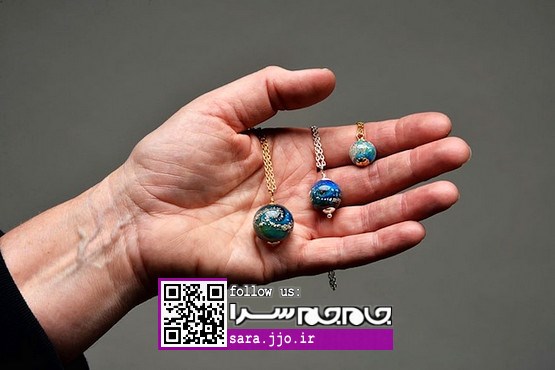 خلاقیت یک هنرمند: ساخت گردنبند از خاکستر اموات! [مجموعه عکس]