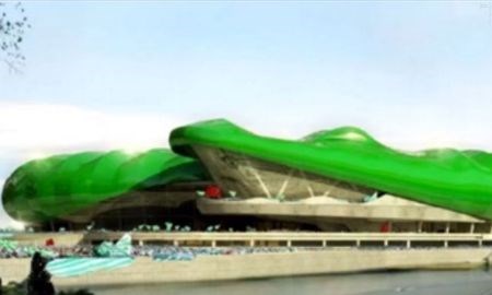 ورزشگاهی که شبیه تمساح است +[مجموعه عکس]