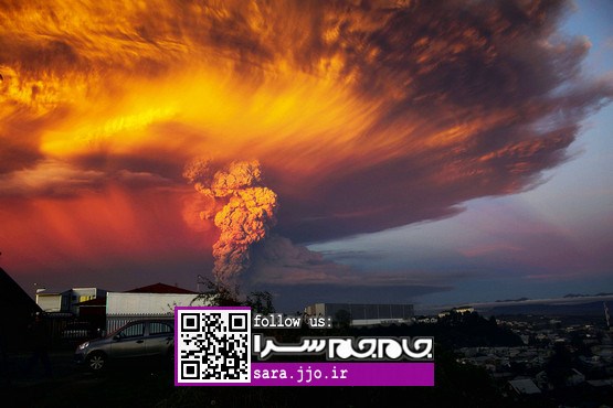 وحشت در شیلی؛ ثانیه‌هایی شگفت از فوران آتشقشان [عکس]