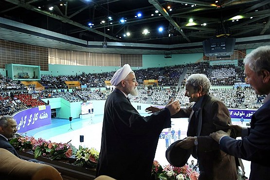 جشن بزرگ کارگری با حضور رییس جمهور